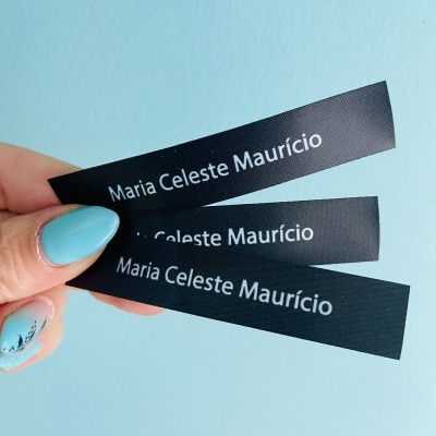 Etiquetas Alta Definição | Glossy | 1,5cm Largura | Planas | Lares e Escolas