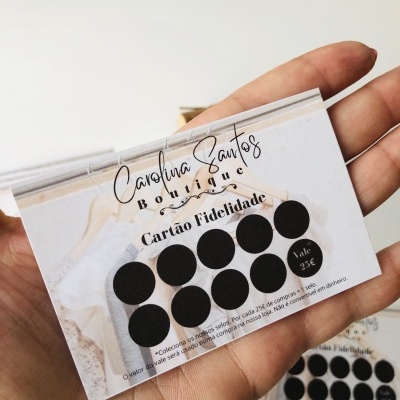 Cartão | Fidelidade | Impressão Frente & Verso