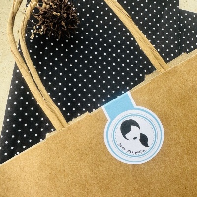 Autocolantes para Sacos de Papel | Personalizados