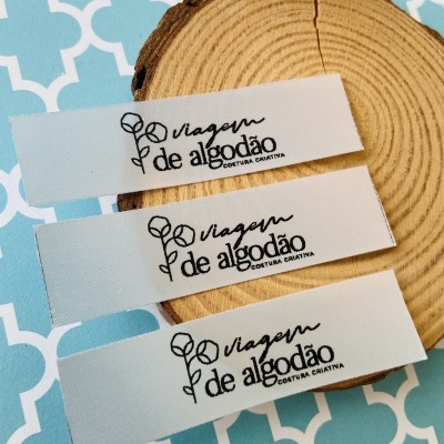 Etiquetas Monocromáticas | 1,5 cm Largura | Planas