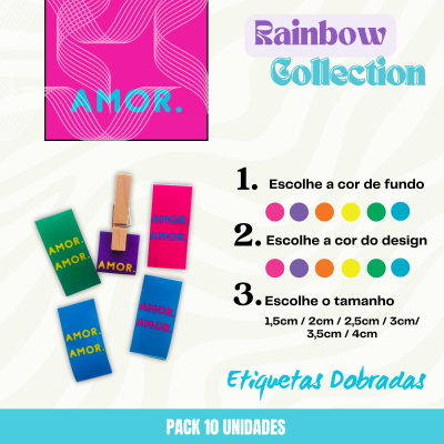 Etiquetas | AMOR | Personaliza tamanhos e cores