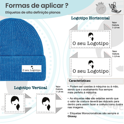Etiquetas Alta Definição | Gorgurão | 2 cm Largura | Planas Etiquetas Alta Definição | Gorgurão | 2 cm Largura | Planas