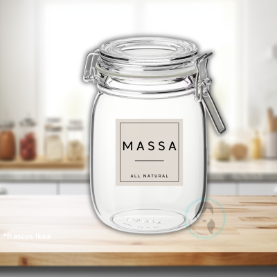 Etiquetas para Frascos | Vinil | Decoração