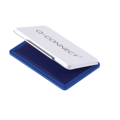 ALMOFADA PARA CARIMBO Q-CONNECT 110X70 MM AZUL