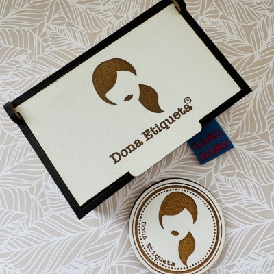 Caixa para Etiquetas MDF | Personalize com o seu logo