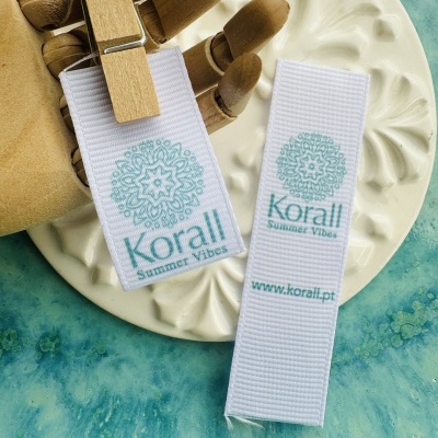 Etiquetas Alta Definição | Gorgurão | 2 cm Largura | Dobradas