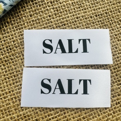 Etiquetas Monocromáticas | 3 cm Largura | Planas