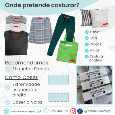 Etiquetas Alta Definição | MATTE | 1,5cm Largura | Planas Etiquetas Alta Definição | MATTE | 1,5cm Largura | Planas