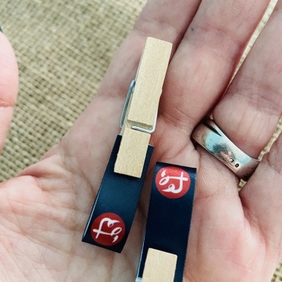 Etiquetas Alta Definição | Glossy | 1  cm Largura | Dobradas