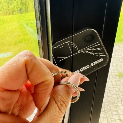 Porta Chaves Acrílico