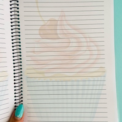 Livro de notas | Personalizado | 50, 100, 150 páginas