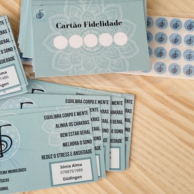 Cartão | Fidelidade | Impressão Frente & Verso