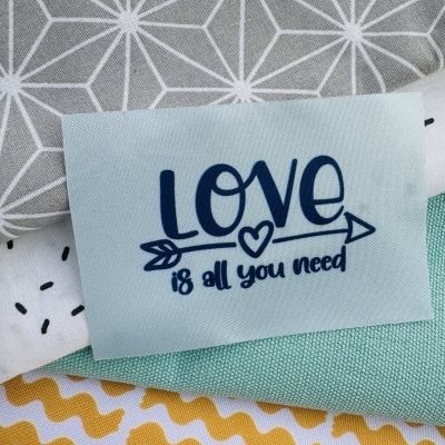 10 Etiquetas de Coleção de 6cm largura | Planas | Love