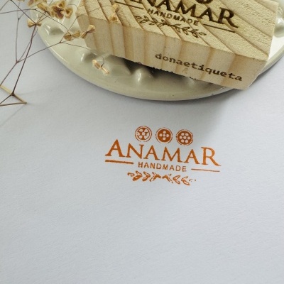 Carimbo | Personalizado | Logos & Designs | 18x44 mm