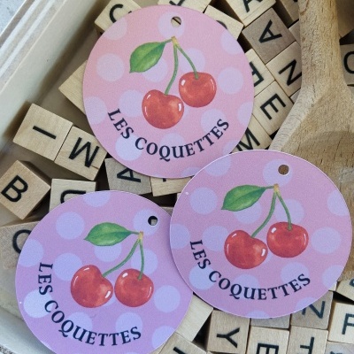 Tags | Circulares |  Personalizados | 4 ou 5 cm