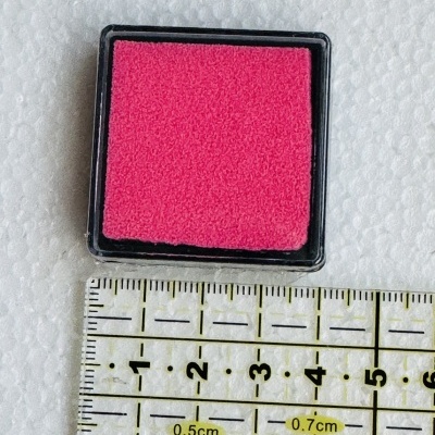 Almofadinha de Carimbo | 4 cm | Rosa
