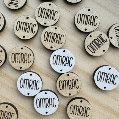 Botões em MDF personalizados