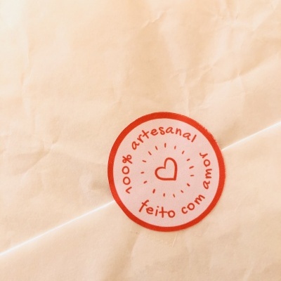 Autocolantes Circulares | Matte | | 100% Artesanal, feito com amor