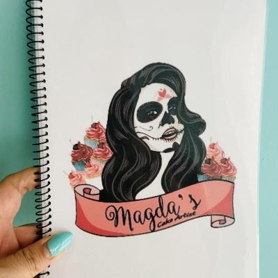 Livro de notas | Personalizado | 50, 100, 150 páginas