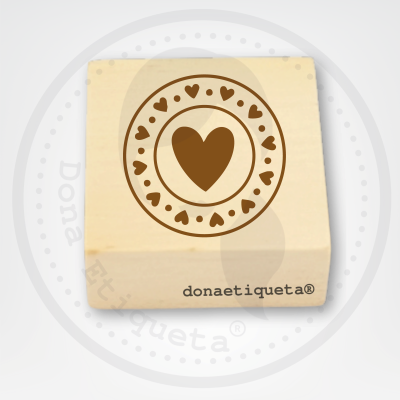 Carimbo | Coleção | Coração | Várias Medidas