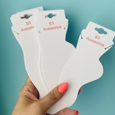 Tags | Pulseiras de pé | Personalização | Logotipo