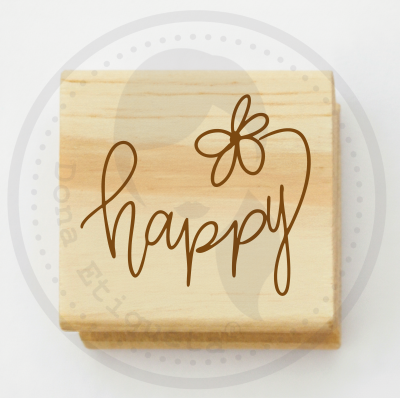 Carimbo | Coleção | Happy | Várias Medidas