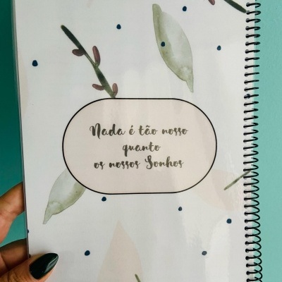 Livro de notas | Personalizado | 50, 100, 150 páginas