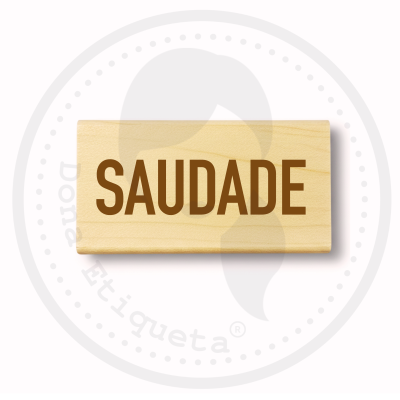 Carimbo | Coleção | Saudade | Várias Medidas