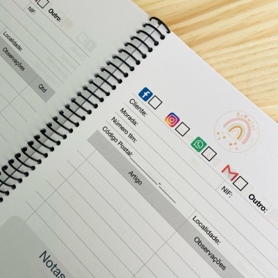 Livro de Encomendas | Artesãos e outros | 50, 100, 150 páginas