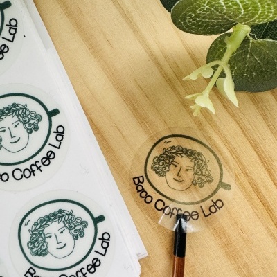 Autocolantes Circulares personalizados | Vinil Transparentes | Várias Medidas