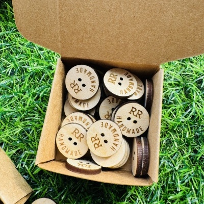 Botões em MDF personalizados