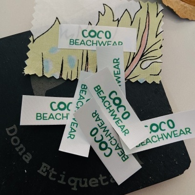 Etiquetas Alta Definição | Glossy | 1,5 cm Largura |  Planas | TERMOCOLANTES