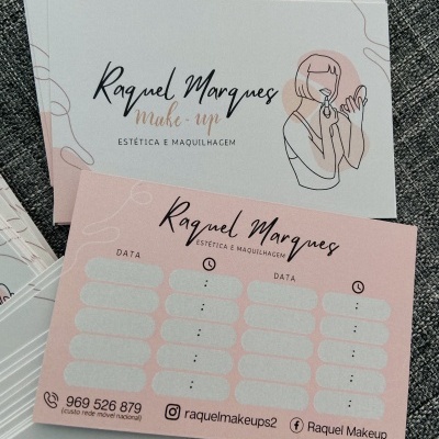 Cartões | Marcações | Impressão Frente e Verso | Dona Etiqueta