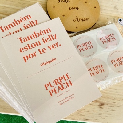 Autocolantes para caixas  | Personalizados | 14 x 10 cm