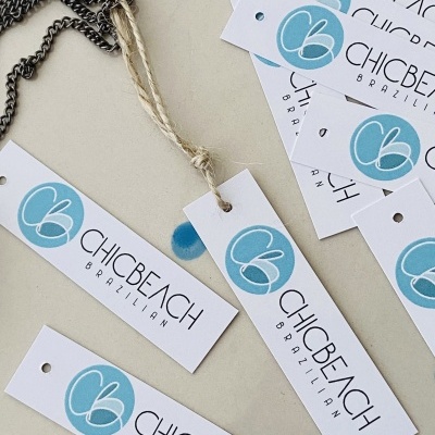 Tags | Bijuteria | Personalizado  | 100 unidades
