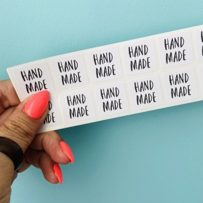 Autocolantes Quadrados | Matte |  2,5 cm | HandMade