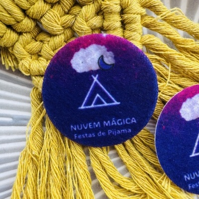 Etiquetas Alta Definição | Feltro | até 3 cm  | Circulares | Anti Borboto