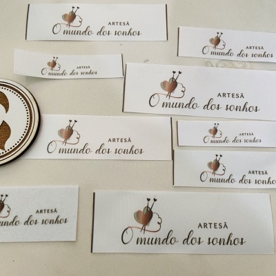 Etiquetas Alta Definição | 8 unidades | Planas | Várias Medidas | Etiquetas de Amostra