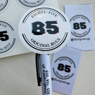 Autocolantes Circulares personalizados | Vinil | Várias Medidas