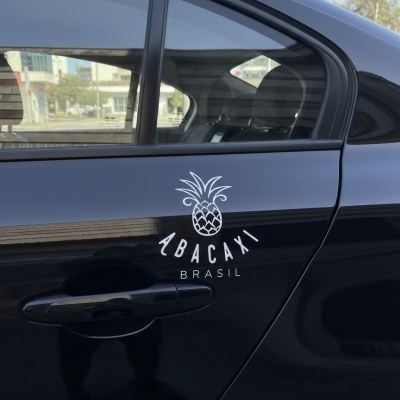 Vinil para Carro | Exterior | Personalizado com o seu Logo | Branco Matte