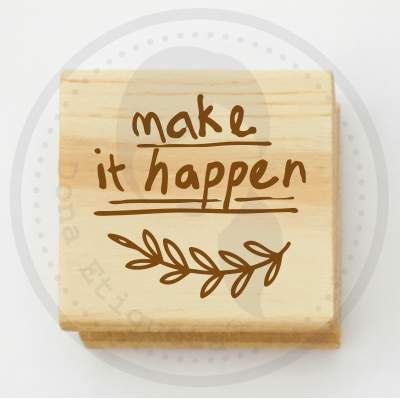 Carimbo | Coleção | Make it Happen | Várias Medidas