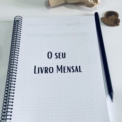 Livro de Registo Mensal | 50, 100, 150 páginas