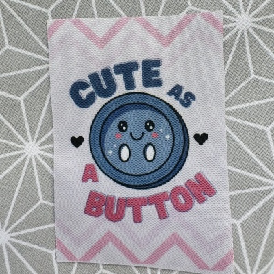 10 Etiquetas de Coleção de 6cm largura | Planas | Cute as a Button