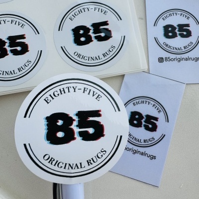 Autocolantes Circulares personalizados | Vinil | Várias Medidas