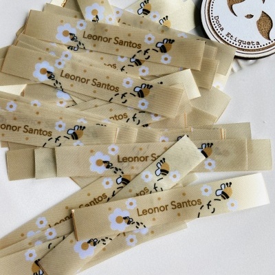 Etiquetas Alta Definição | Glossy | 1,5 cm Largura | Planas | Infantis