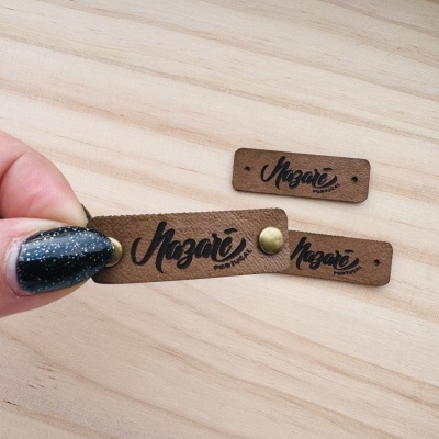 Etiquetas Napa Várias Cores | Planas | Retangulares arredondadas | até 3 cm