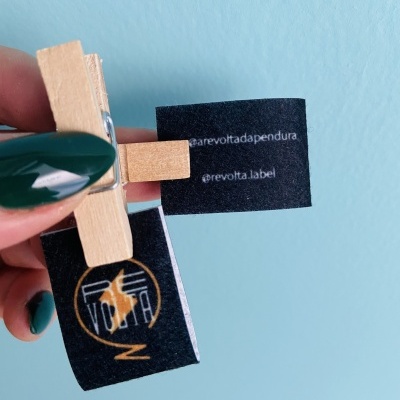 Etiquetas  Alta definição | Feltro | Dobradas | 3 cm | Anti Borboto