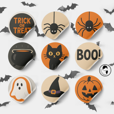 Autocolantes | Halloween | Matte