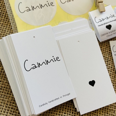 Cartões | Vestuário | Impressão de 1 ou 2 lados