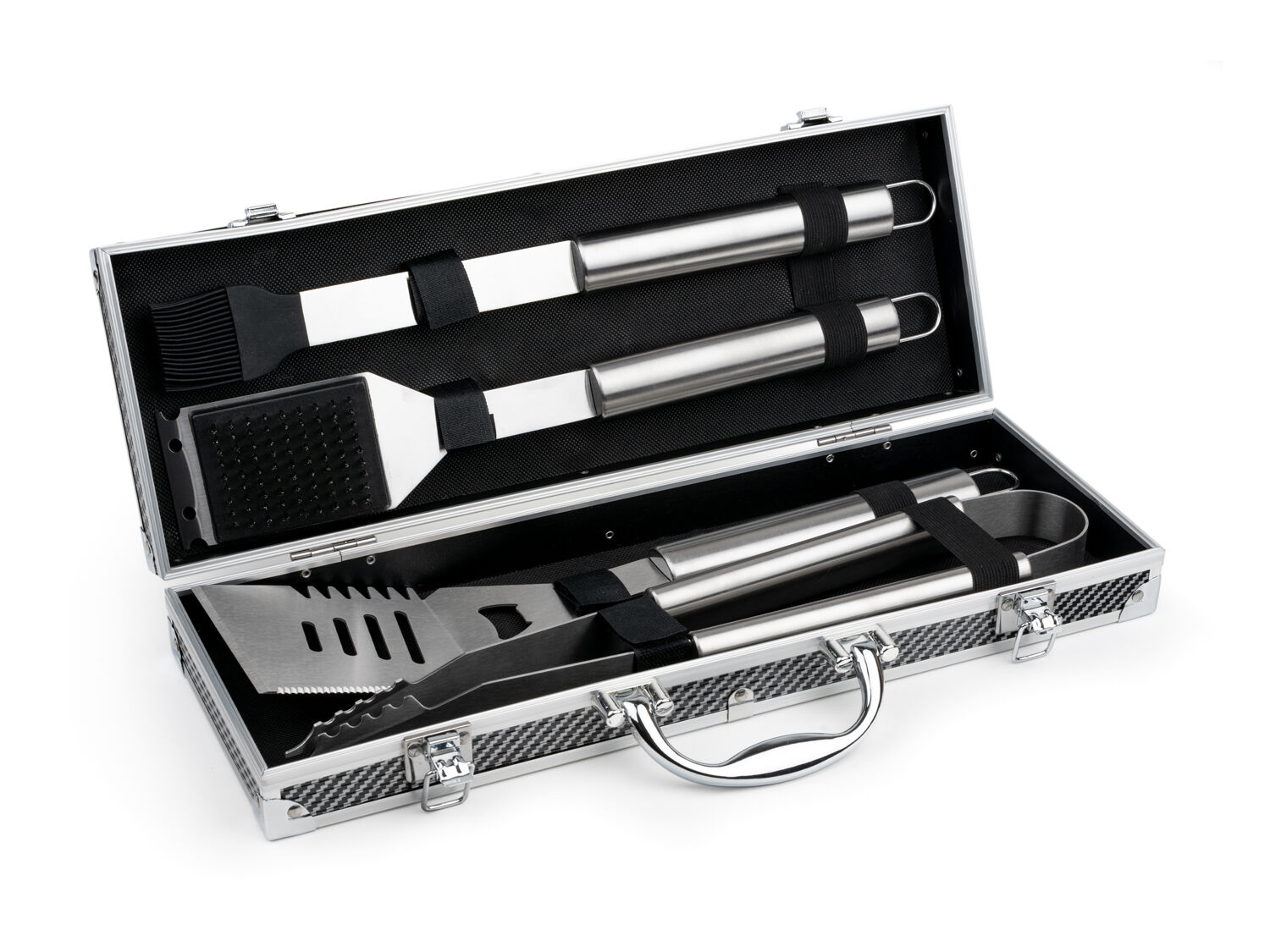 Leopold Vienna Estojo para churrasco - 4 peças Leopold Vienna Estojo para churrasco - 4 peças